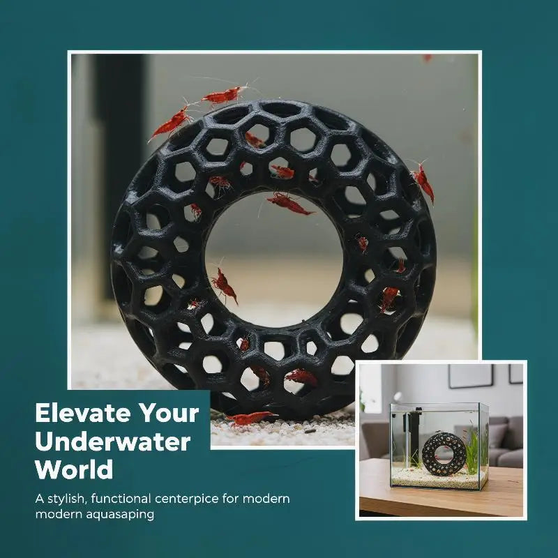 Obročast akvarijski zaščitnik za rakle — 8 cm