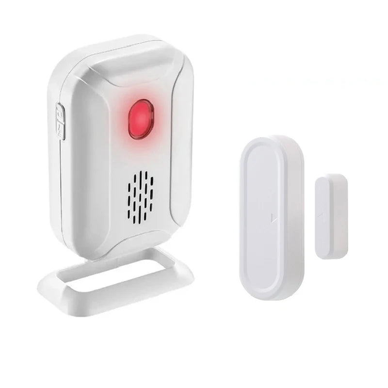 Wireless Door Contact Alarm with Separate Receiver