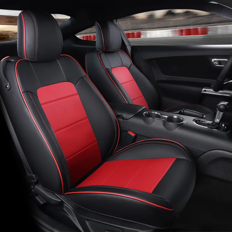 Індивідуальні чохли на сидіння автомобіля Mustang повний комплект