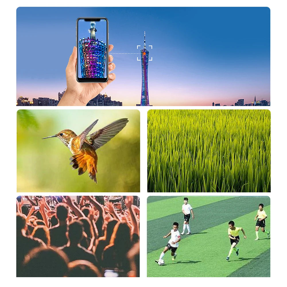 Telescopio digital WiFi, zoom 70x, monocular 1920X1080, cámara con trípode, control en app para móvil, compatible con Android e IOS