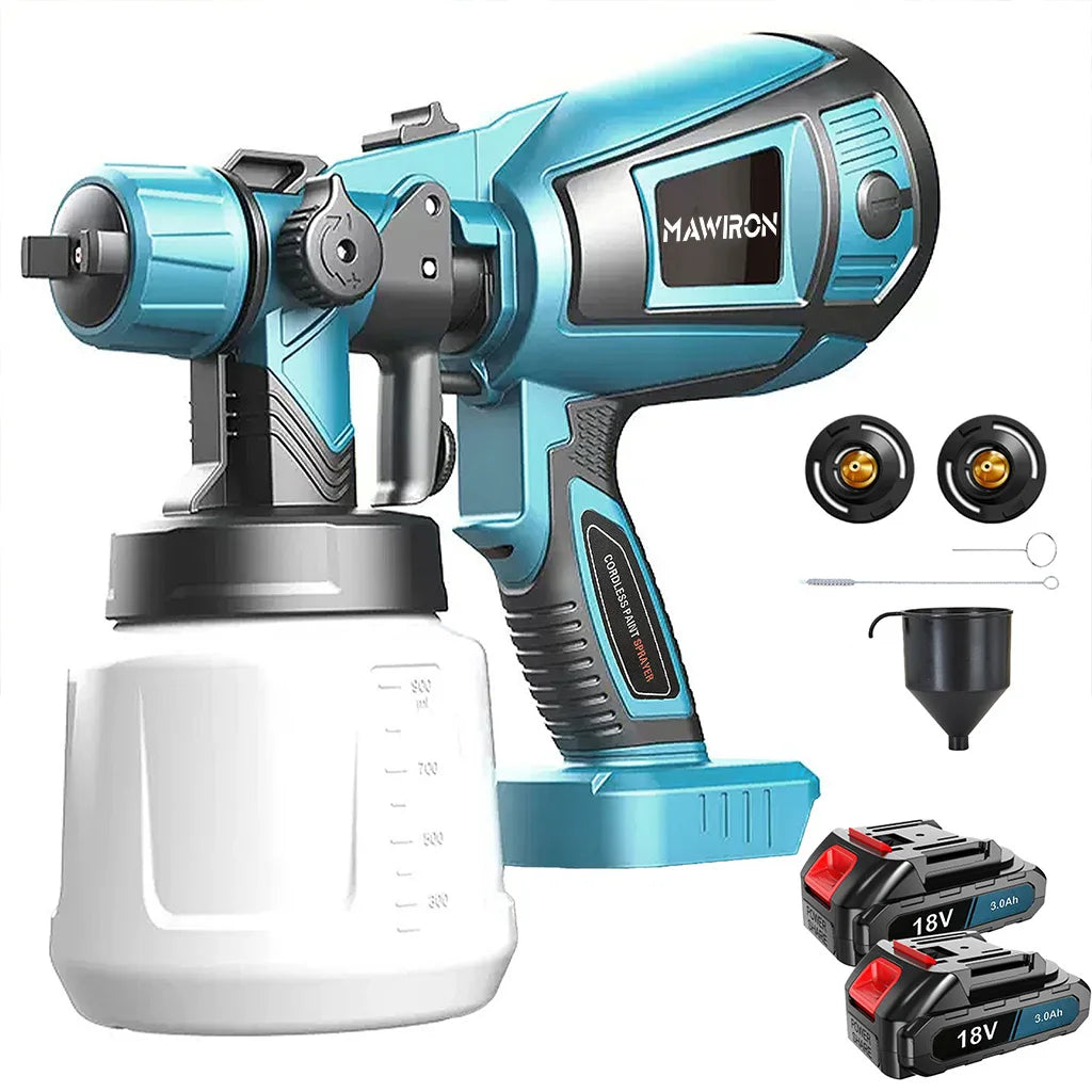 Bezdrôtový striekací pištoľ kompatibilný s batériou Makita