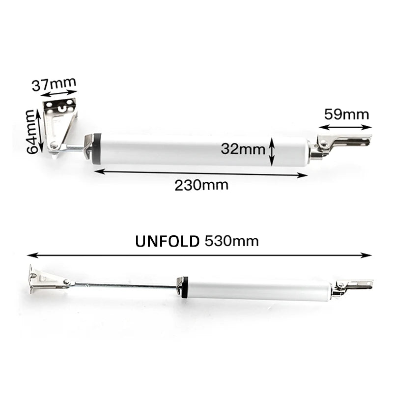 Adjustable Soft-Close Door Closer