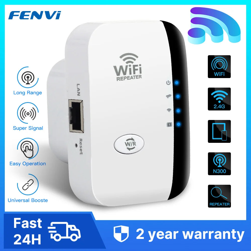 300 Mbps Wi-Fi Range Extender - 2.4 GHz