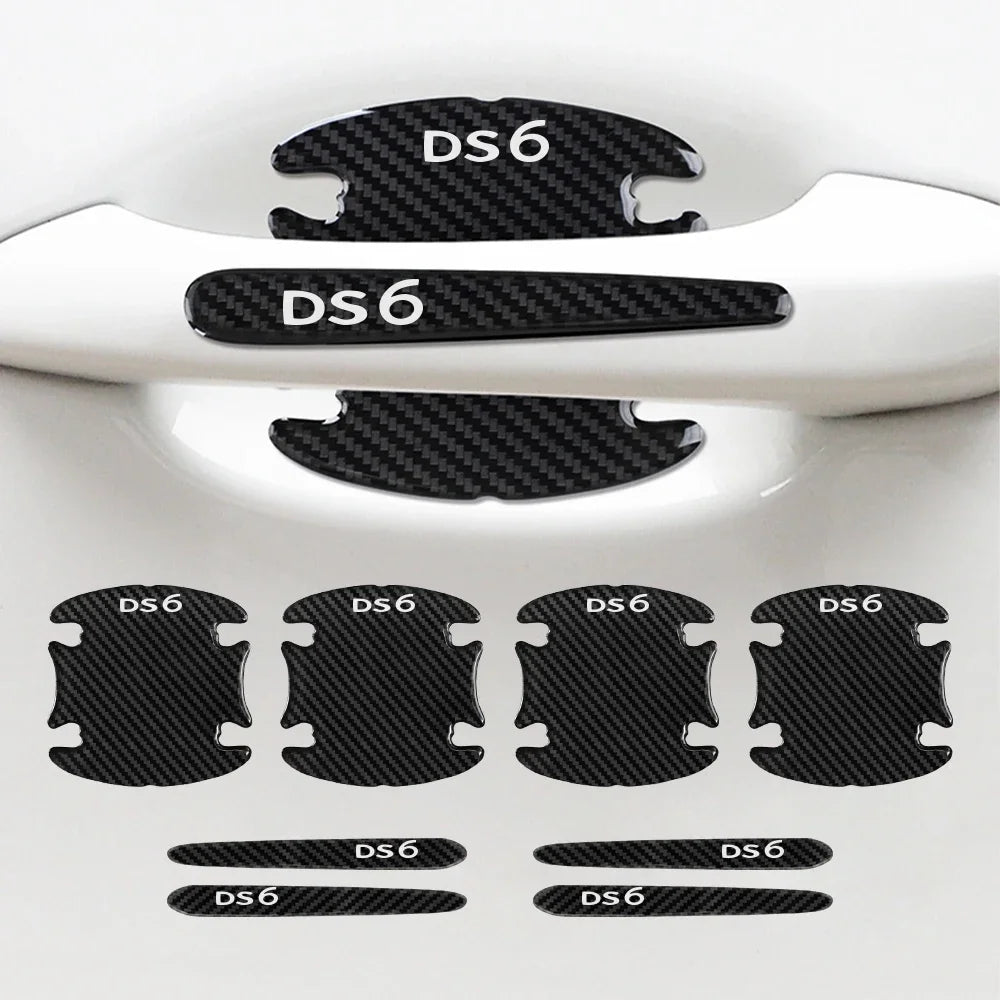 Protectores para el borde de las puertas del coche, para modelos DS y Citroën, juego de 4 piezas