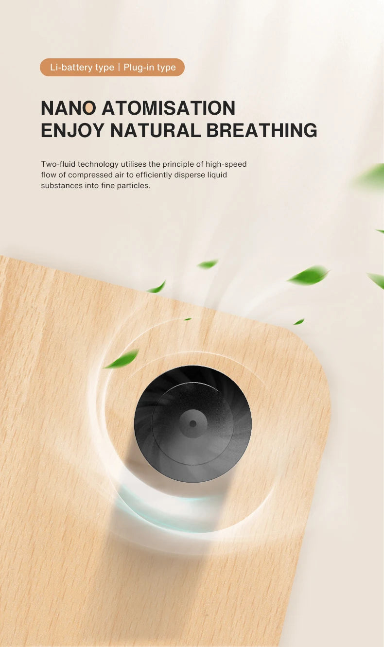 Smart Essential Oil Diffuser 120ml Quiet Aromatherapy Machine