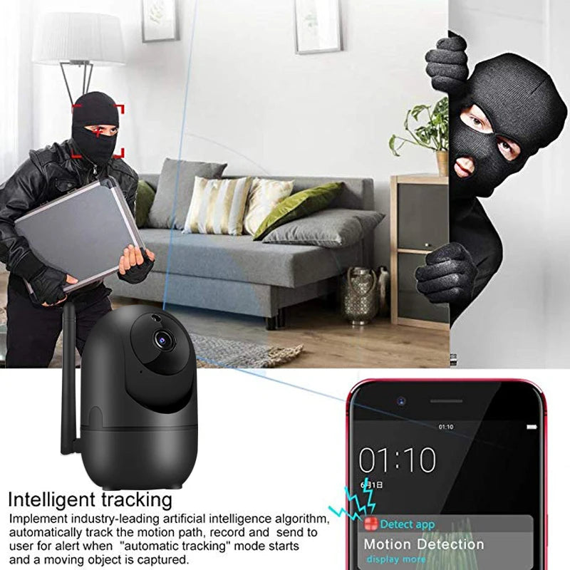 Indoor WiFi Pan and Tilt Camera