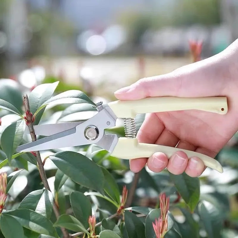 Manual Garden Pruner, Straight or Curved Blade