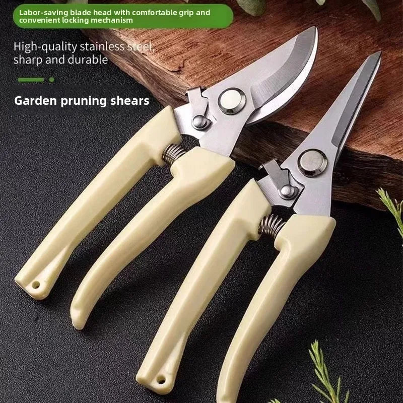 Manual Garden Pruner, Straight or Curved Blade