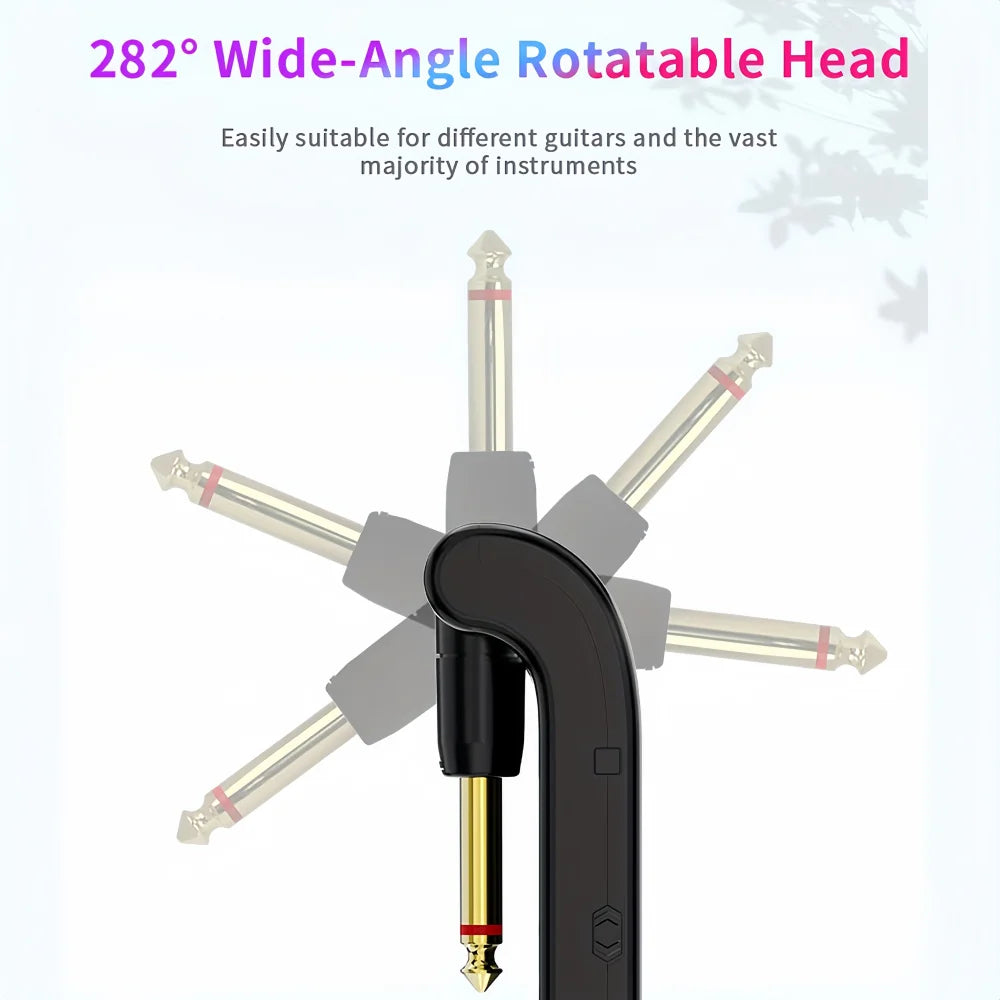 2.4GHz Wireless Guitar Transmitter and Receiver