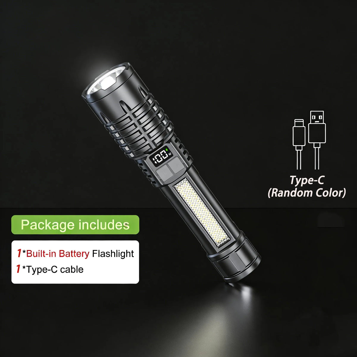 Faro LED ricaricabile in opzioni multipack