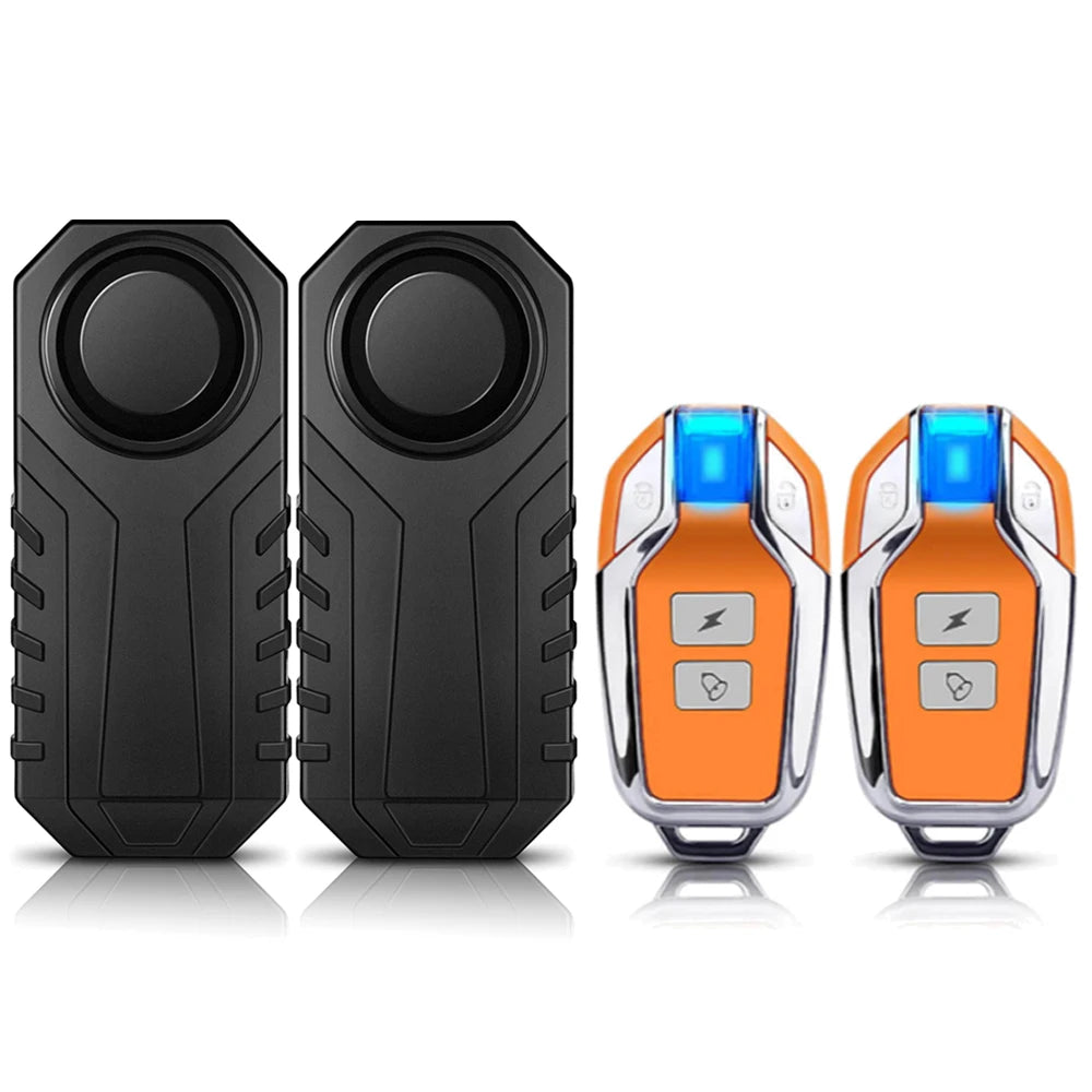 Wireless Bike Alarm - Remote and Two-Way Options