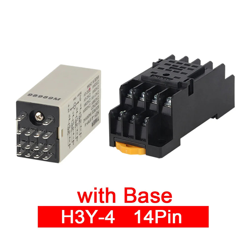 H3Y-2 / H3Y-4 Power-On Delay Timer Relay