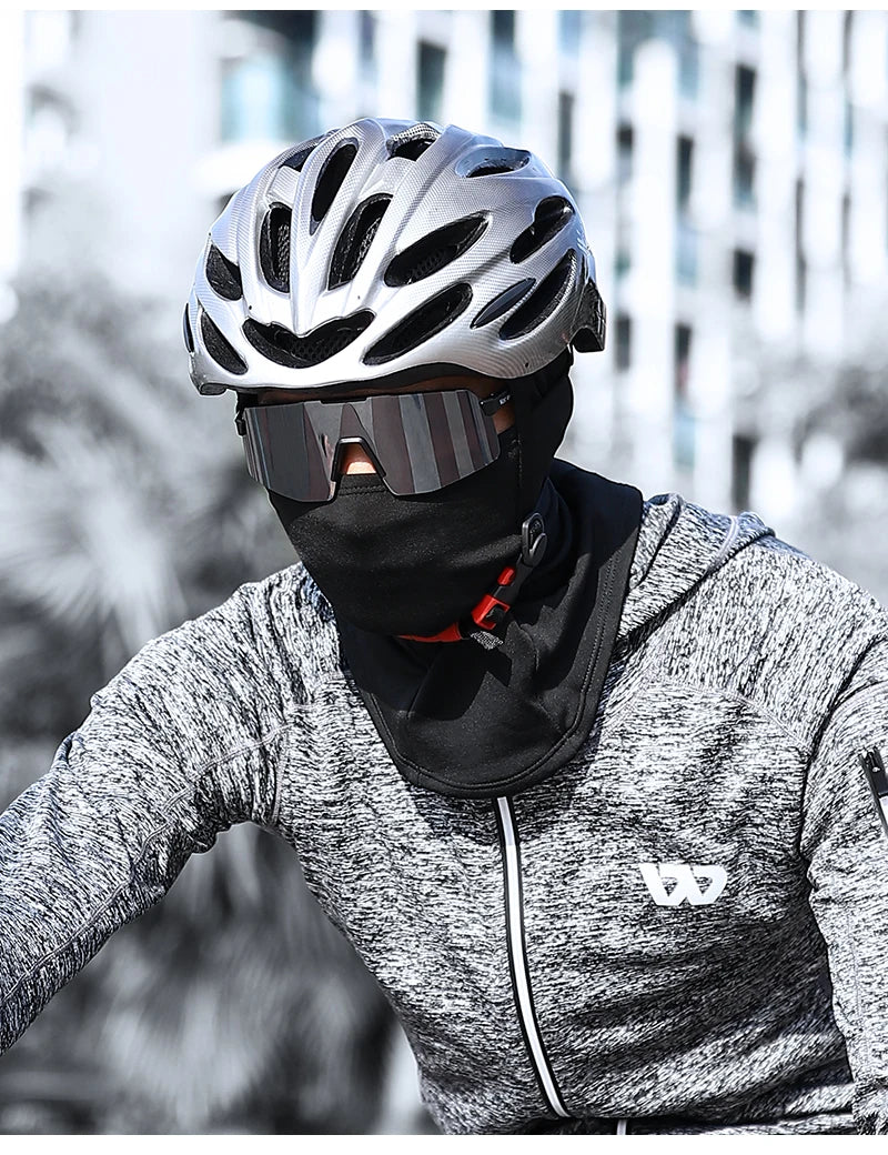 WEST BIKING Flaffy flis balaklava za vožnju bicikla