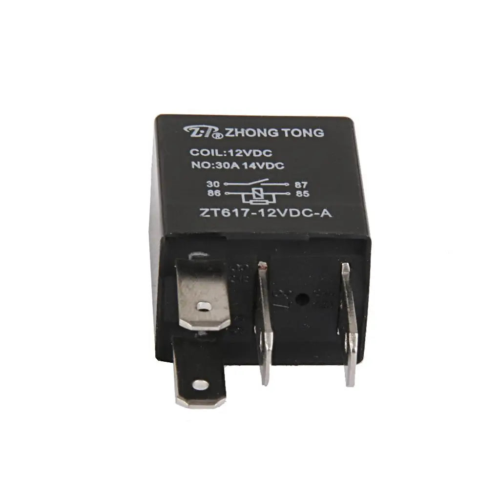 12 V 30 A 4-Pin SPST Automotive Relay for Car and Truck Wiring