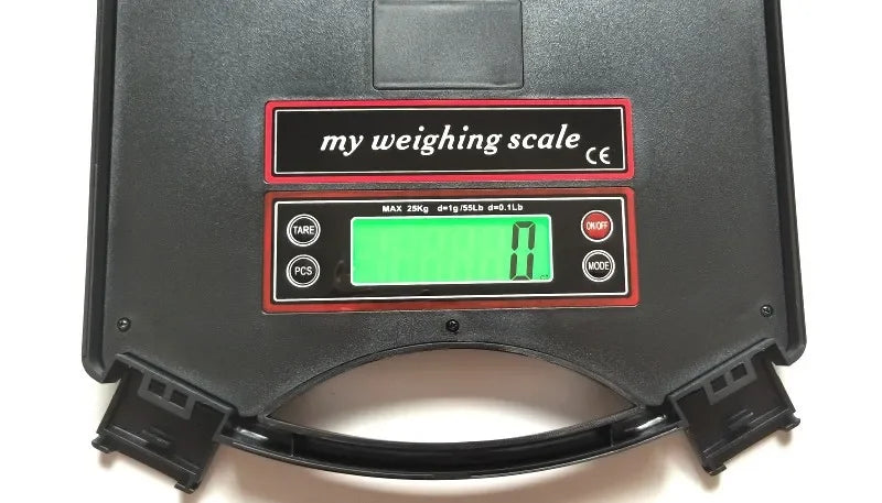 Balance stable 25 kg/1 g scale portable électronique spécialisée pour les colis express Portée kilogramme gramme alimentaire G、oz、Lb、ml、g/ml P