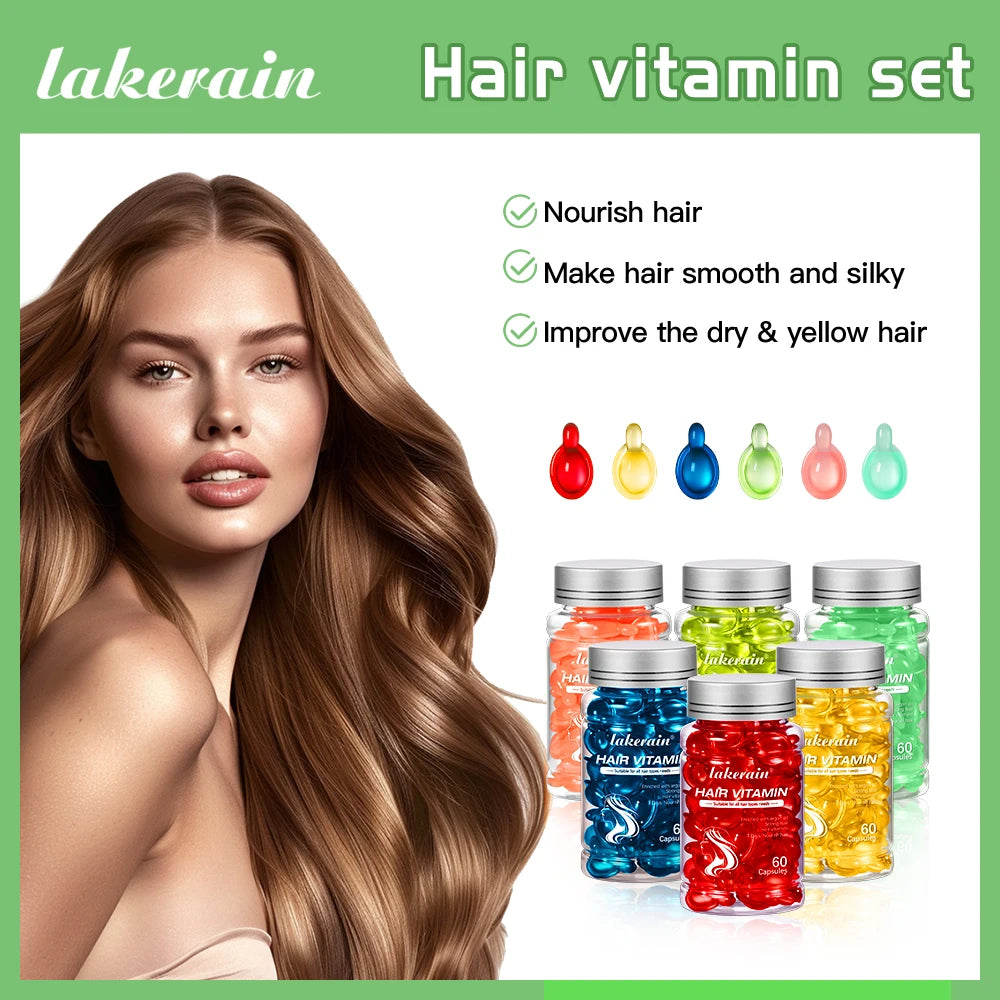 Vitamin Oil Hair Care Essence Capsules