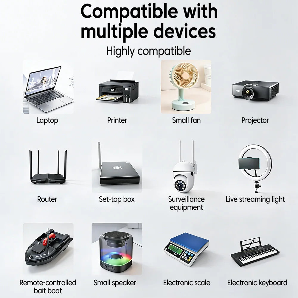 USB-C PD to DC Adjustable Power Cable