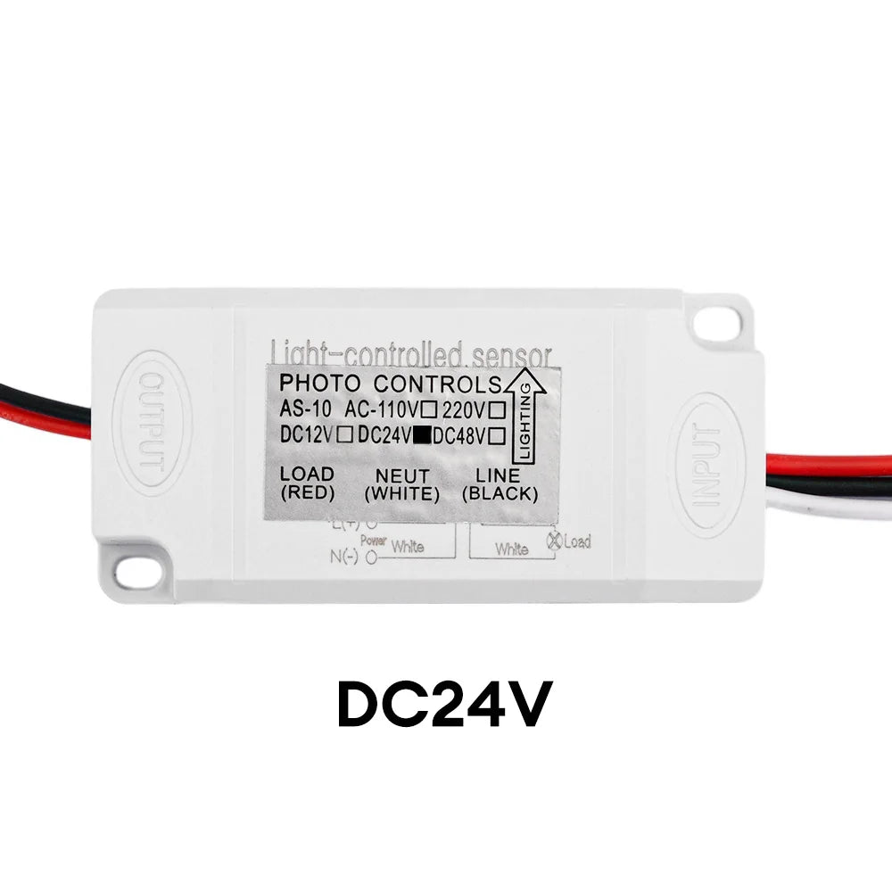 AC110V~220V fotóelektromos érzékelő utca/LED automata kapcsoló, nagy érzékenységű vízálló érzékelő modul, fotocella kapcsoló