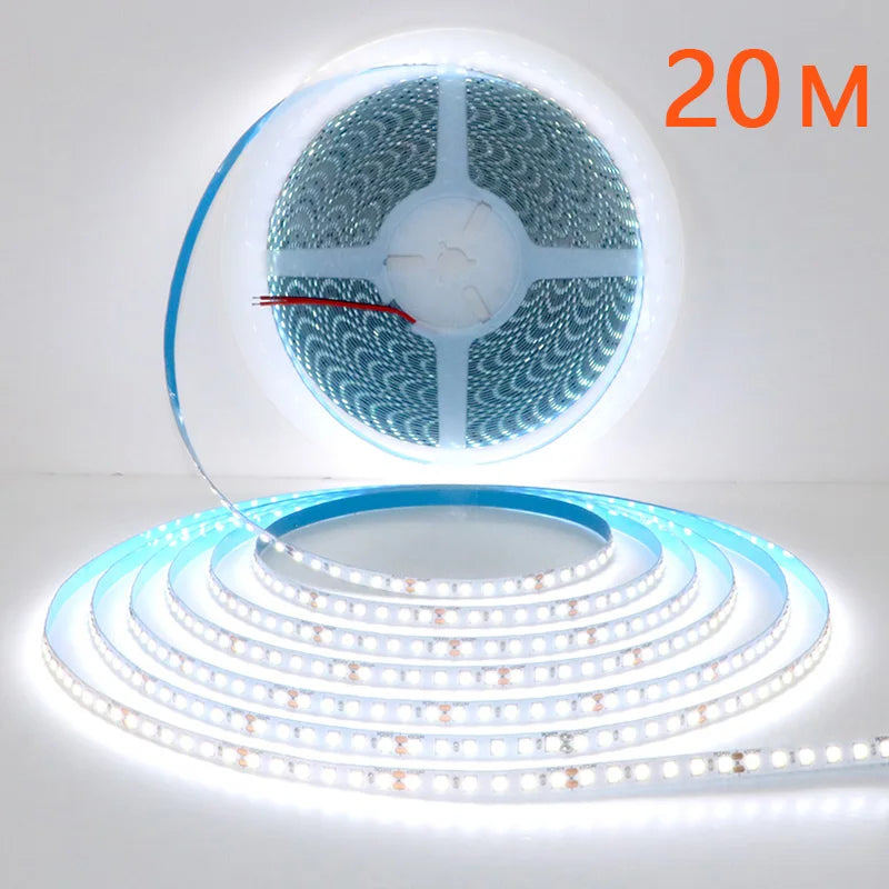 Flexible White LED Strip - 12V / 24V Options