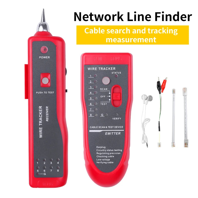 RJ45 Network Cable Tester and Tone Tracer