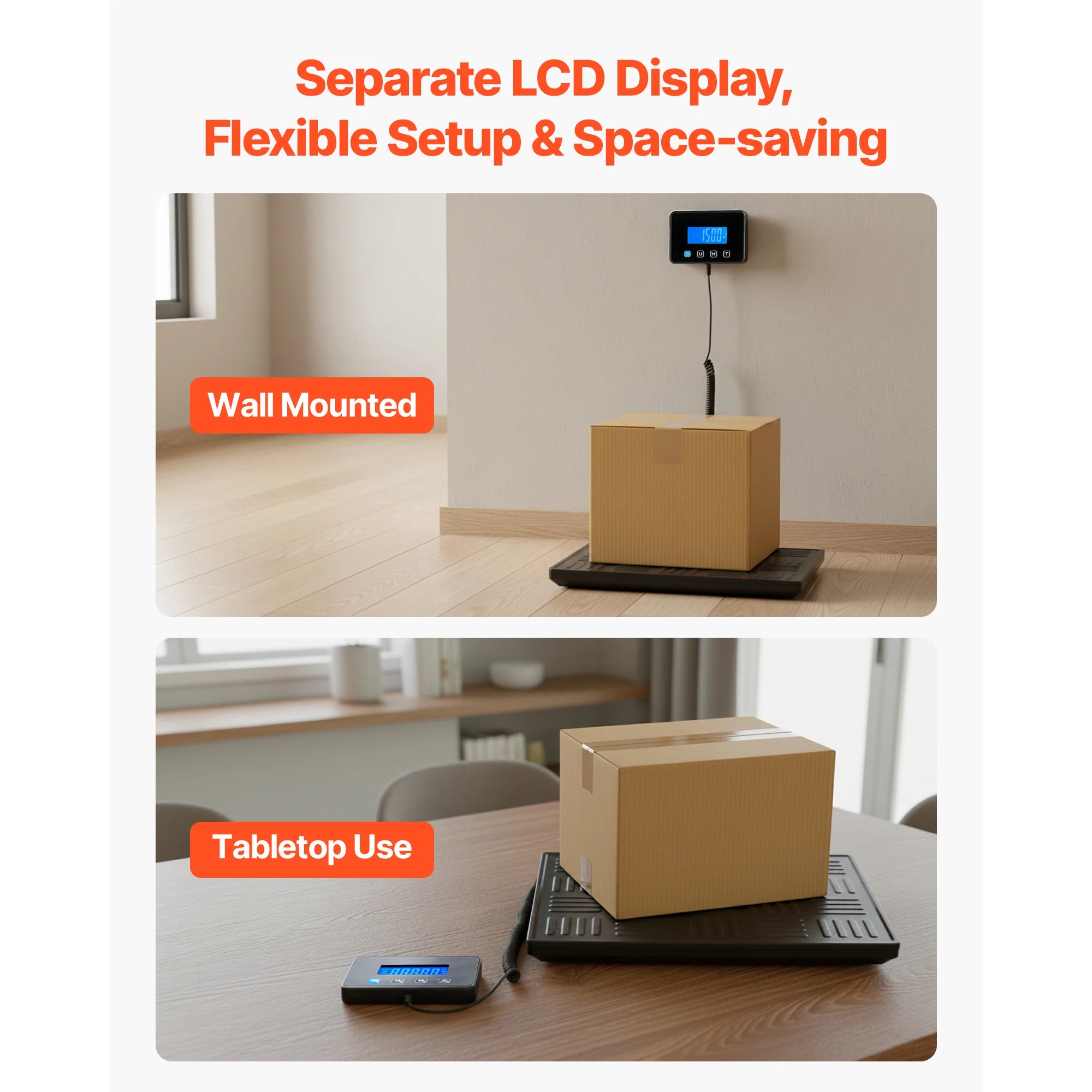660 lb Digital Postal Scale with Dual Accuracy & Detachable Display