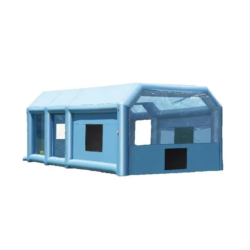 SucceBuy Opblaasbare Spuitcabine met Inflatable Spray Booth met Krachtige Blowers en Luchtfiltersysteem - Draagbare Autospuitcabine