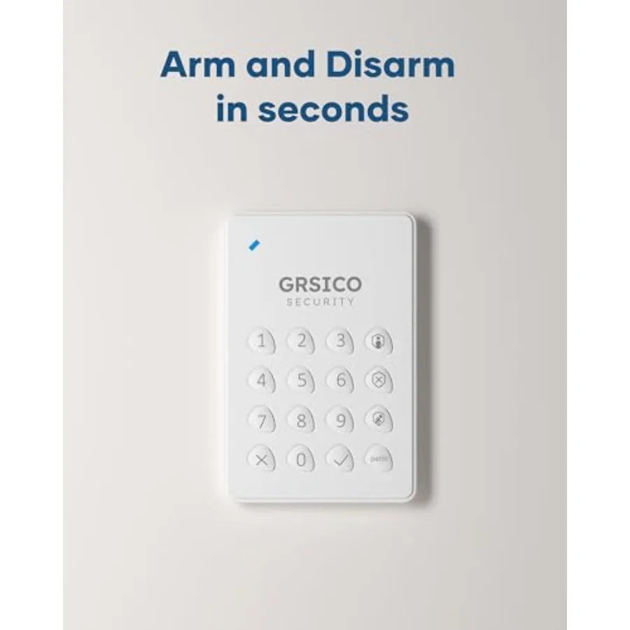 WiFi Wireless Home Security System 9-Piece DIY Kit