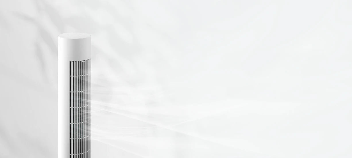 MIJIA Smart Tower Fan 2 with 150° Oscillation & App Control