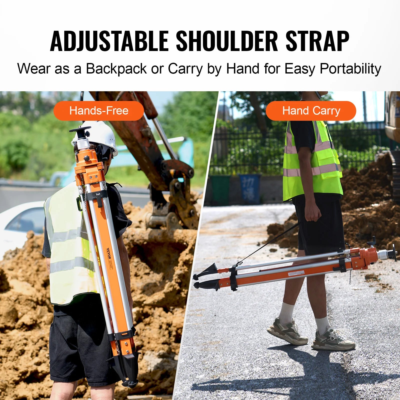 Laser Level Tripod Stand Adjustable Aluminum Survey Tripod