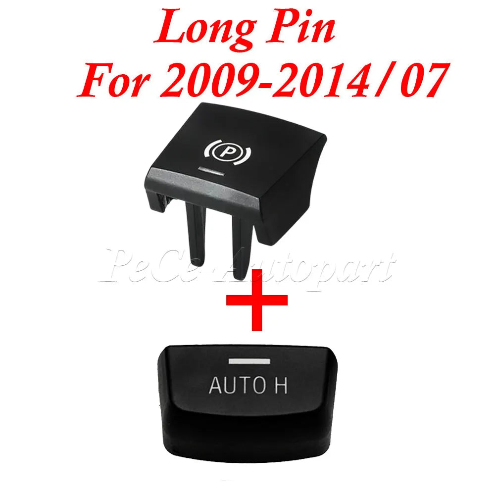 Νέα για BMW 5 7 F01 F02 F07 F10 F11 F18 F30 520 523 730 2009-2017 Διακόπτης μπουτόν P με χειροαναβατόρο με φρένο στάθμευσης, κάλυμμα 61312822518