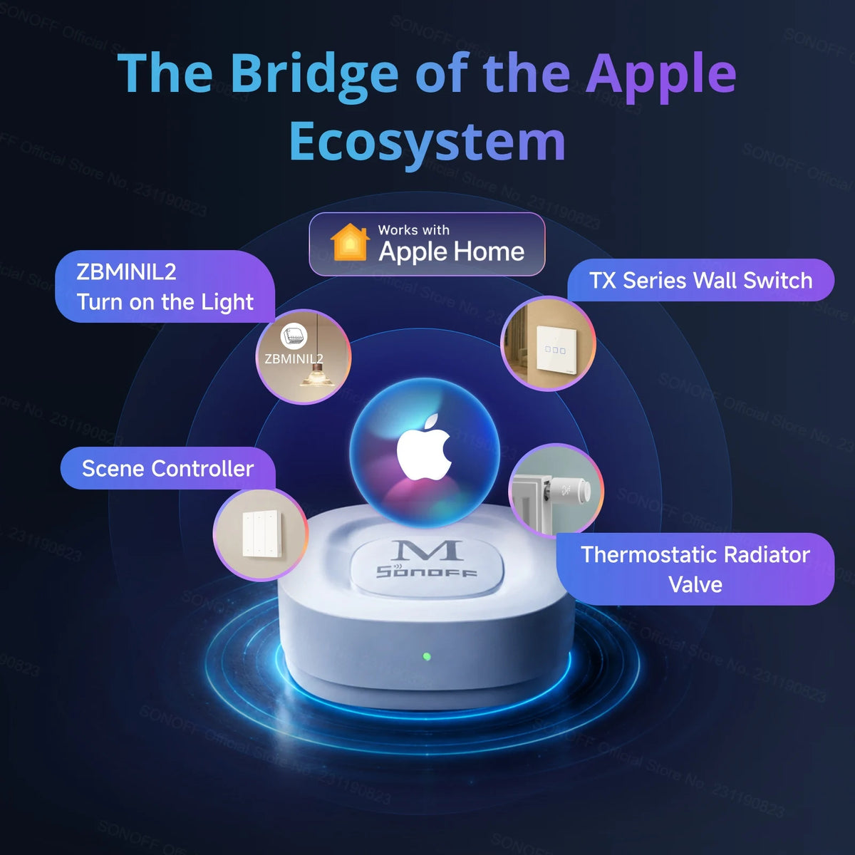 Puente Zigbee y Matter para hogar inteligente Gateway