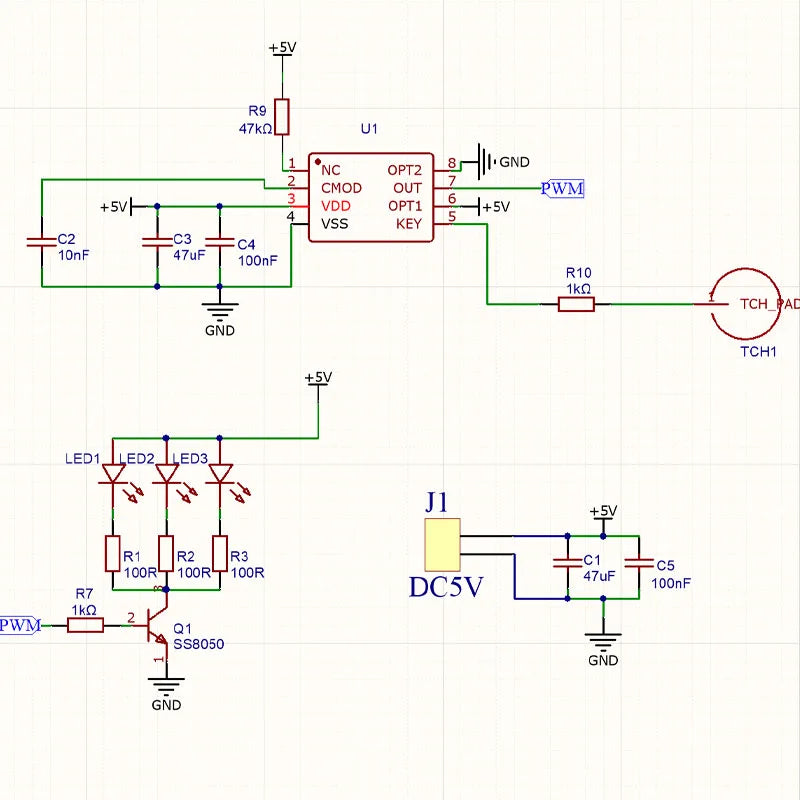 Kit de Engenharia DIY Eletrônico, Kit de Iluminação Suave, Kit de Regulação Sem Passos, Prática de Soldagem Eletrônica, Hobby DIY, Presente de Férias
