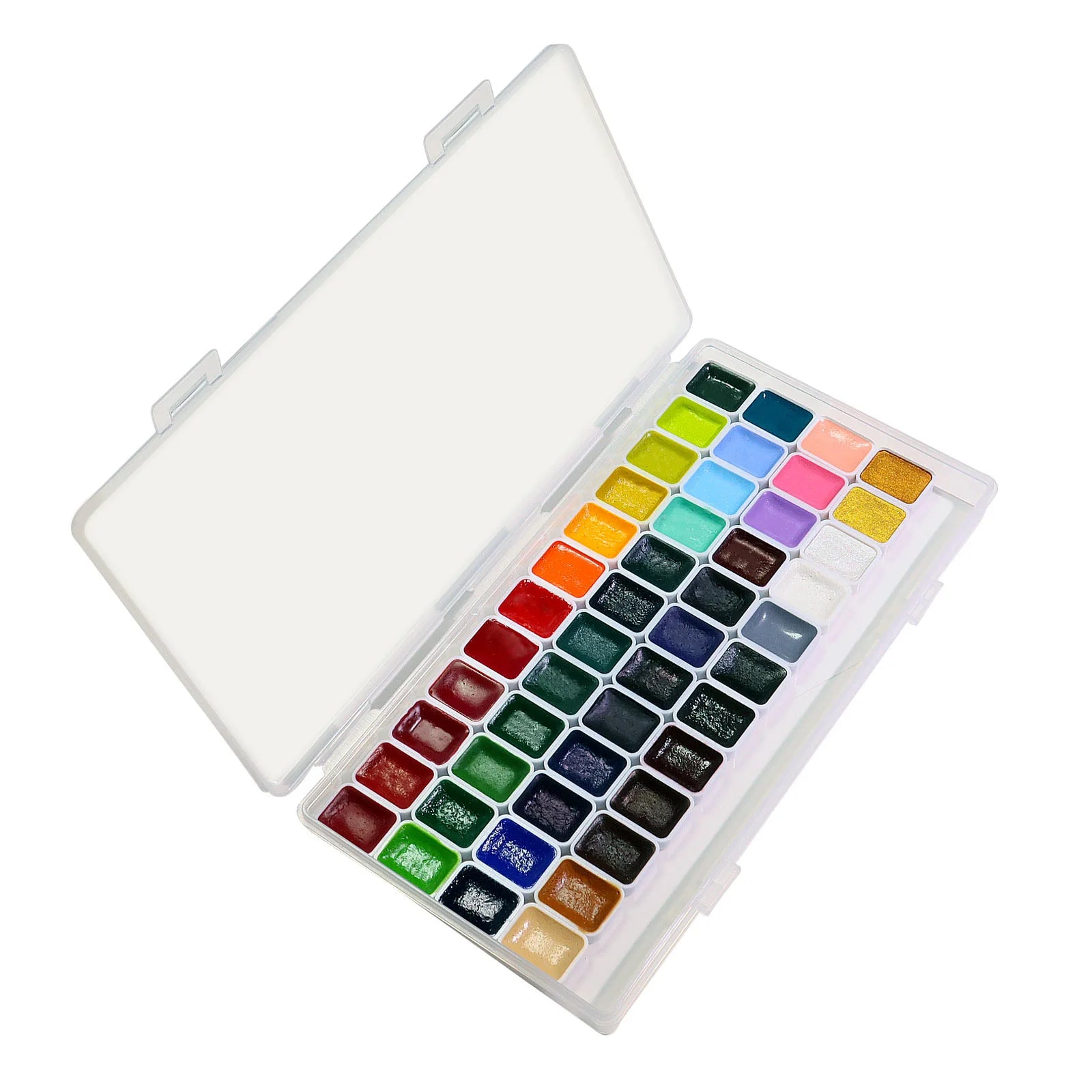 Artists' Professional Granulating Watercolor Set – 48 Colors