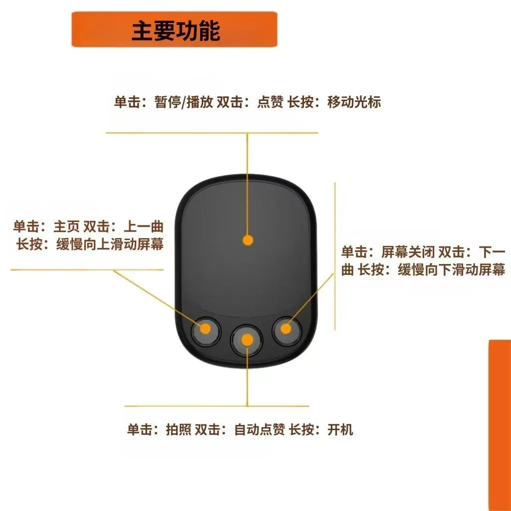 Bluetooth Touchpad Ring Mouse