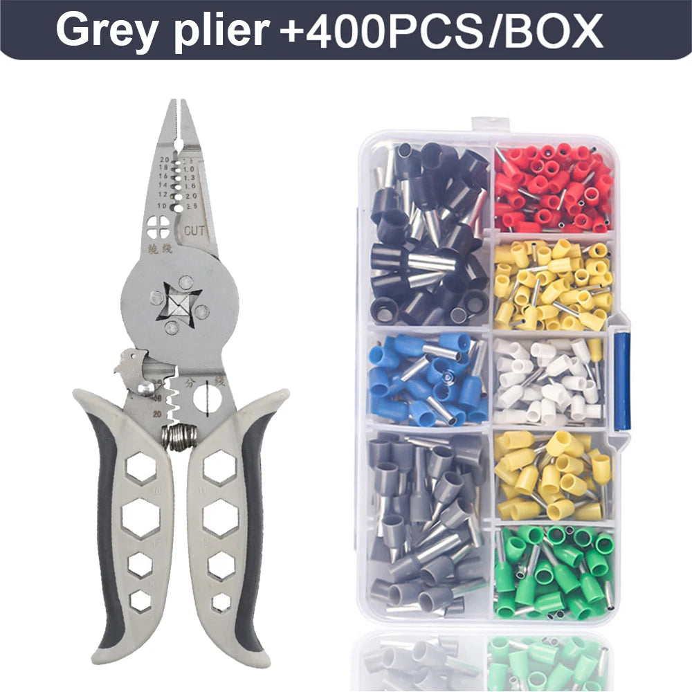 Multi Functional Electrician Tools Pliers Crimping Tool set For Wire Splitting And Stripping Specialized For Electricians