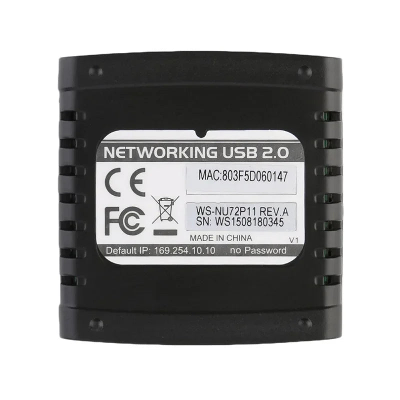 USB 2.0 Ethernet Print Server with LPR