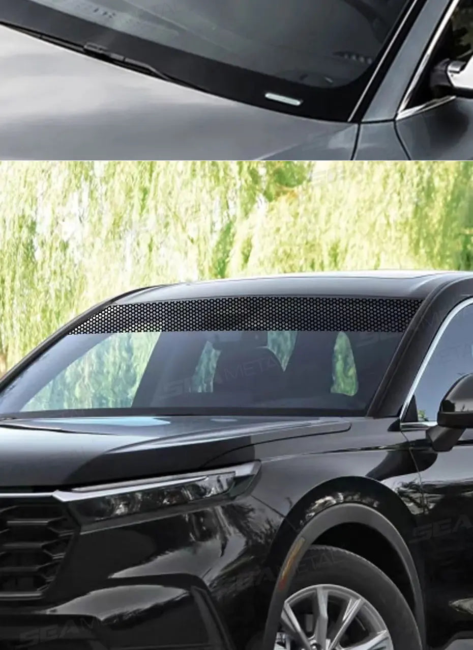 SEAMETAL Windshield Sun Protection Sticker Car Window Sun Visor Windscreen Sun Shade Cover Universal Heat Insulation Vinyl Film