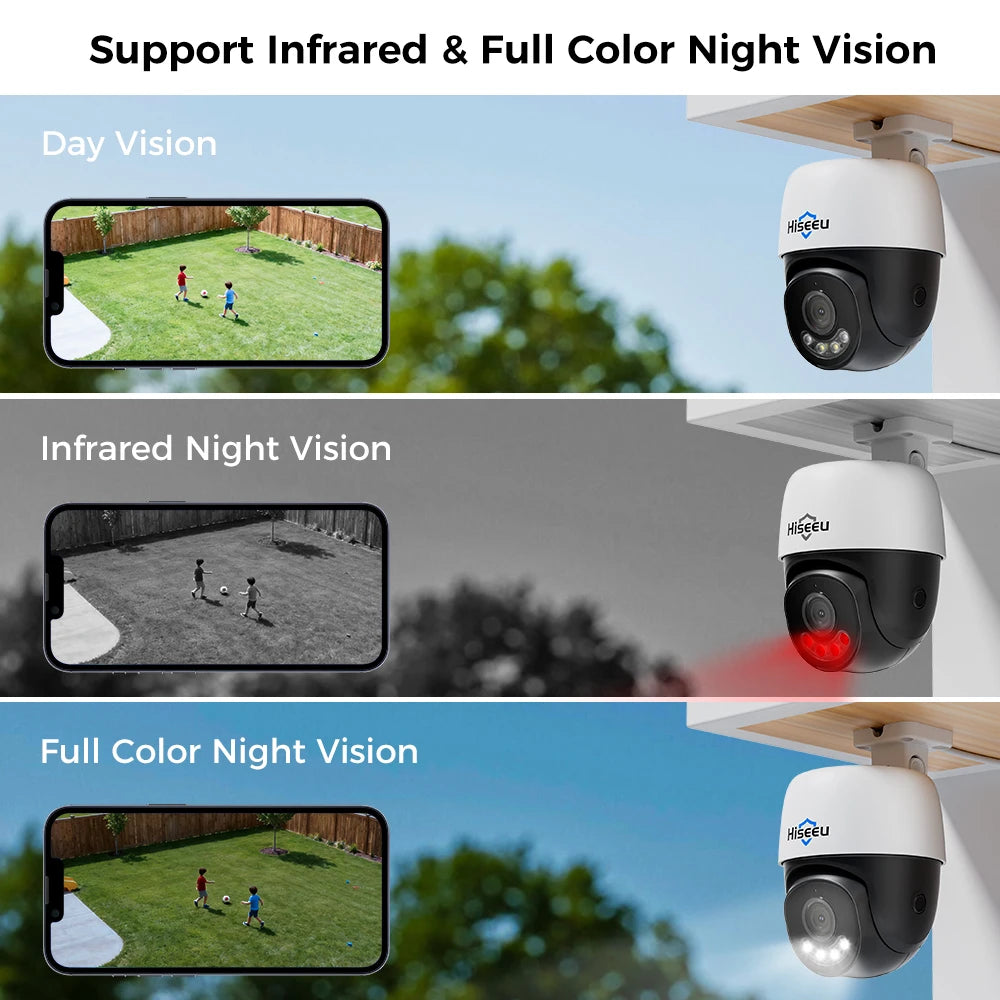 4K PTZ PoE IP Security Camera