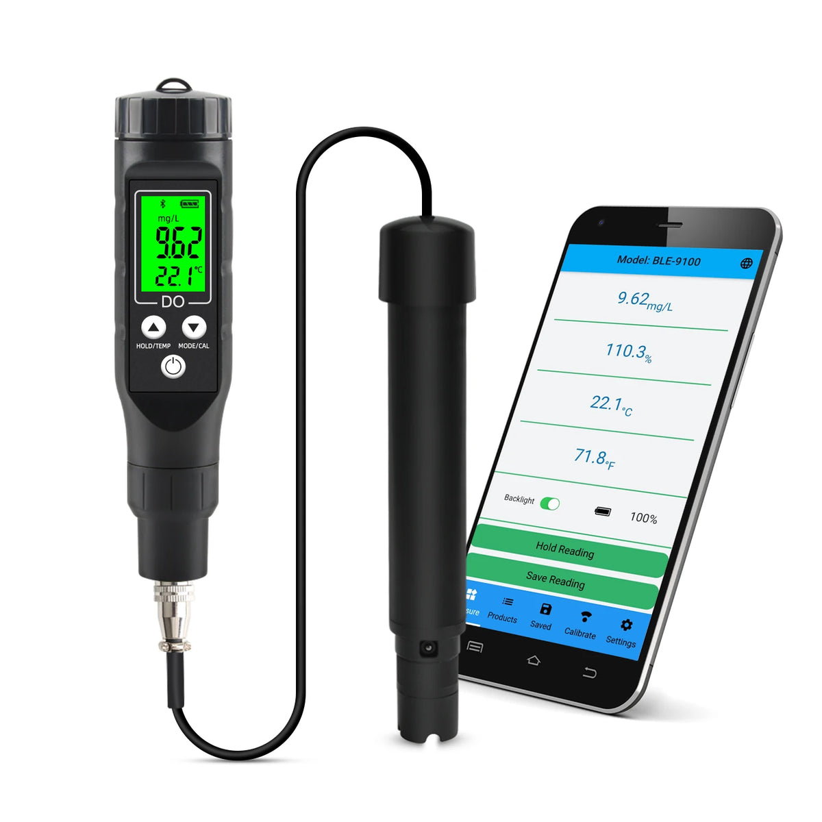 BLE-9100 Opgelopen Zuurstofmeter en Onderdelenopties