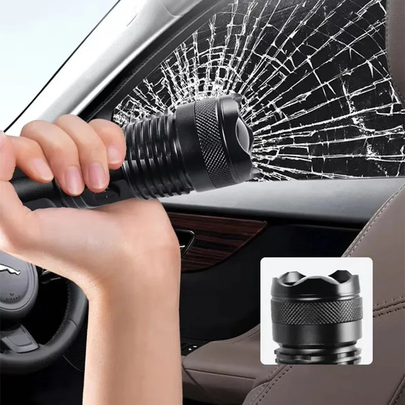 P50 Rechargeable Zoom Flashlight with Battery Options