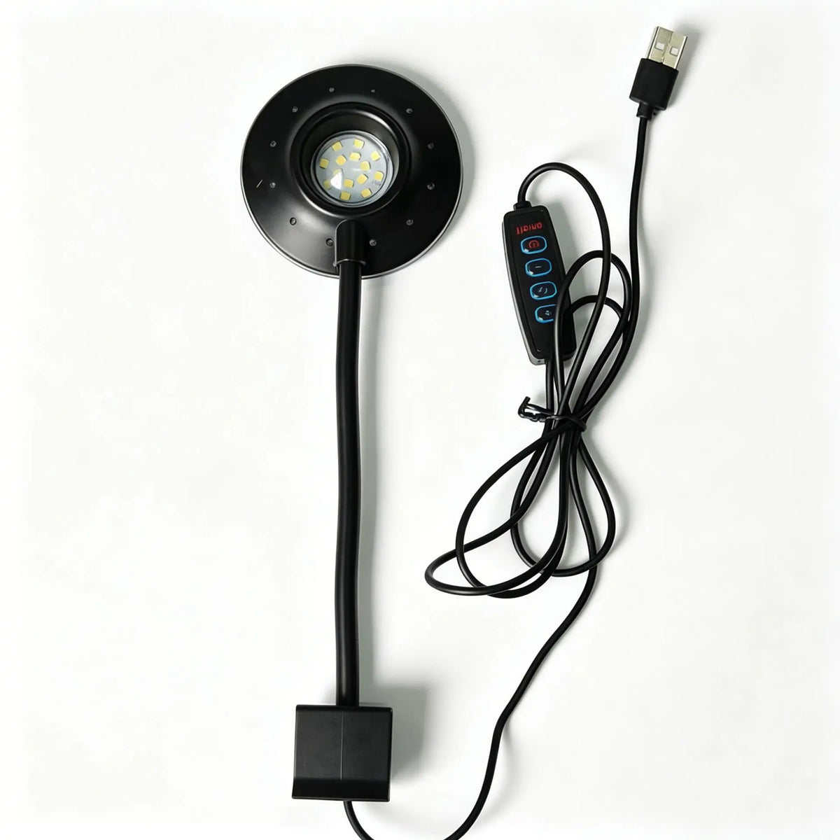 5W USB Clip-On Aquarium Light with Adjustable Gooseneck