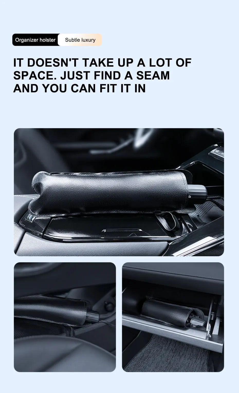 SEAMETAL Upgraded Windshield Sun Shade for Car Heat Insulation Sun Protection Cover UPF50+ UV Blocking Auto Sunshade Umbrella