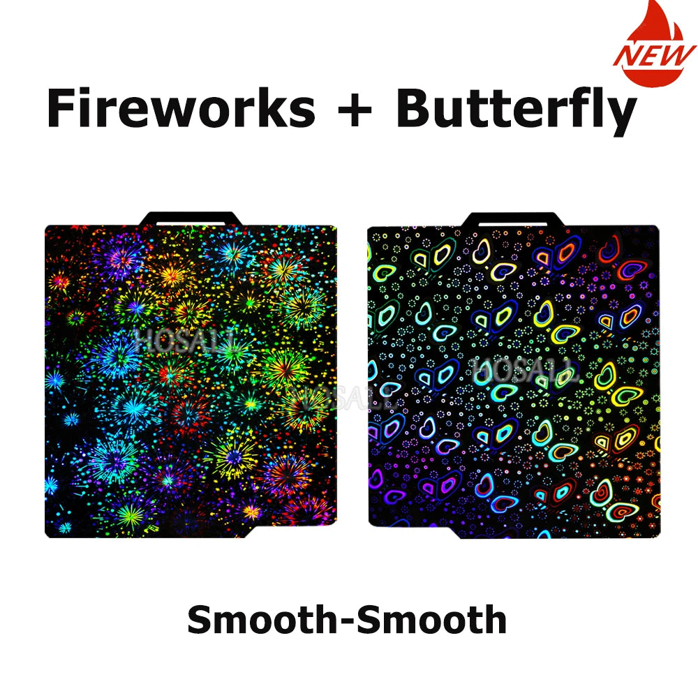 BambuLab 257×257 mm obojstranná pružinová oceľová tlačová doska