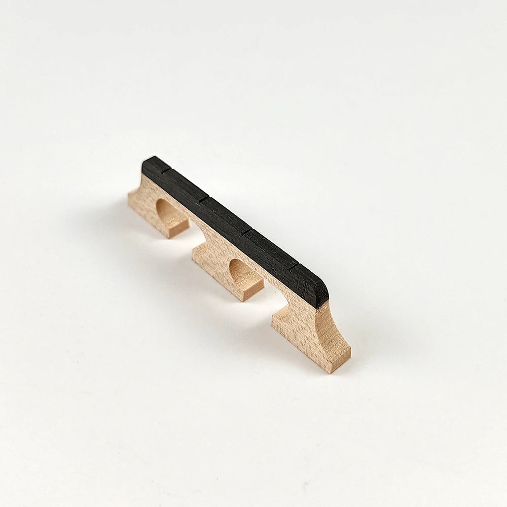 Maple and Ebony Banjo Bridge