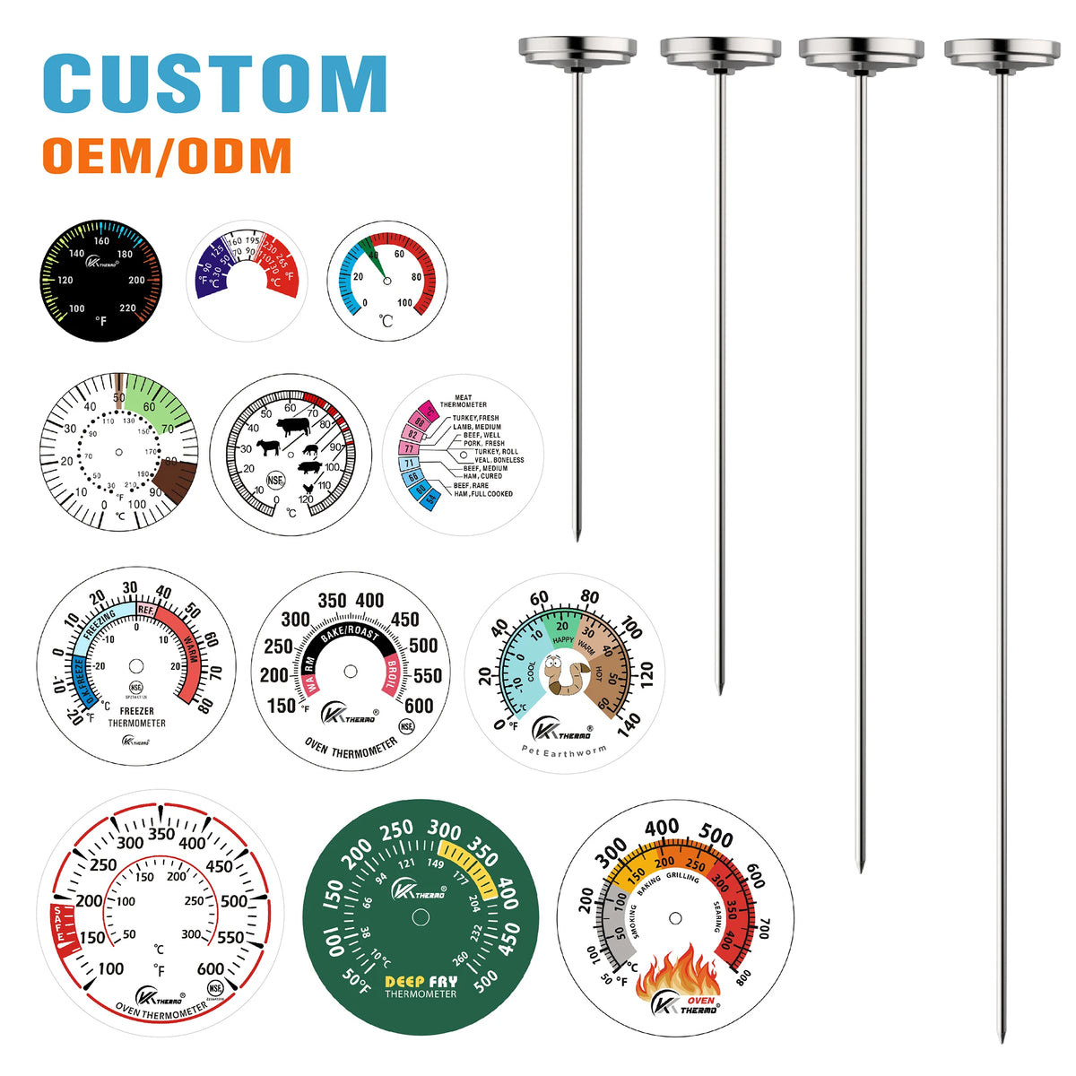Digital Food Probe Thermometer