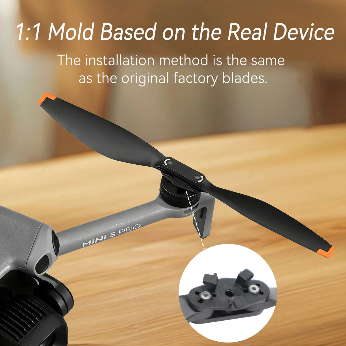 Propellerblätter für DJI Mini 5 Pro, 4 oder 8 Stück