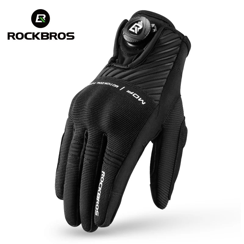 Full Finger Cycling Gloves with Shock-Absorbing Palm Pad