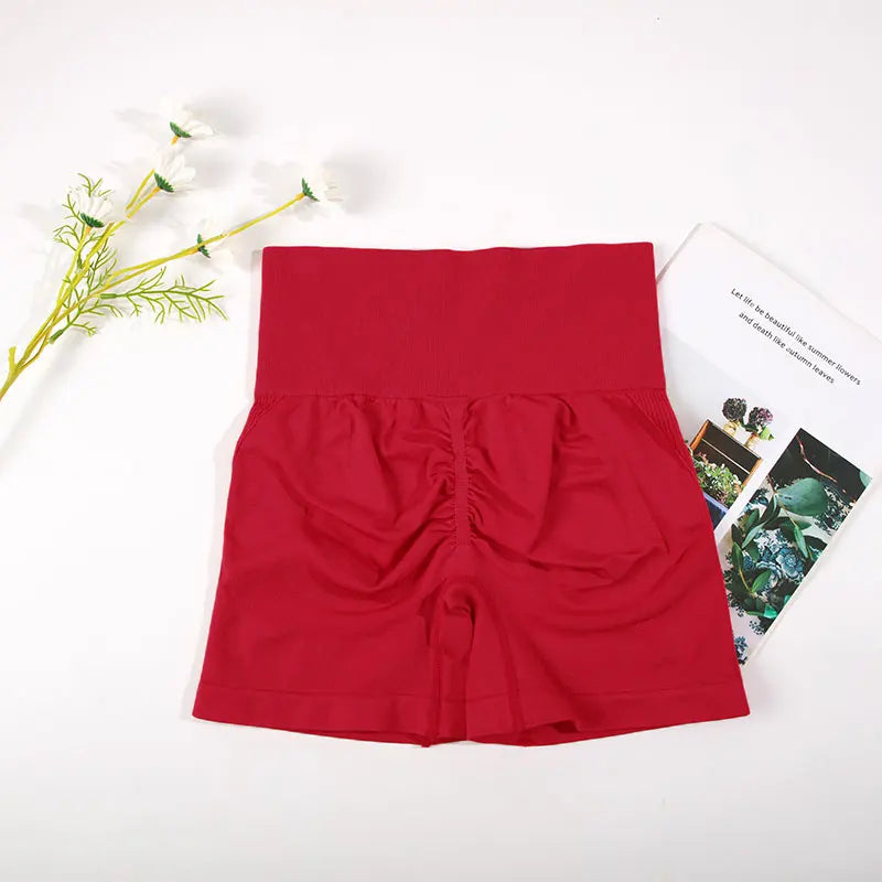 Nahtloses Yoga-BHF-BH und Shorts – Getrennt oder Set-Optionen