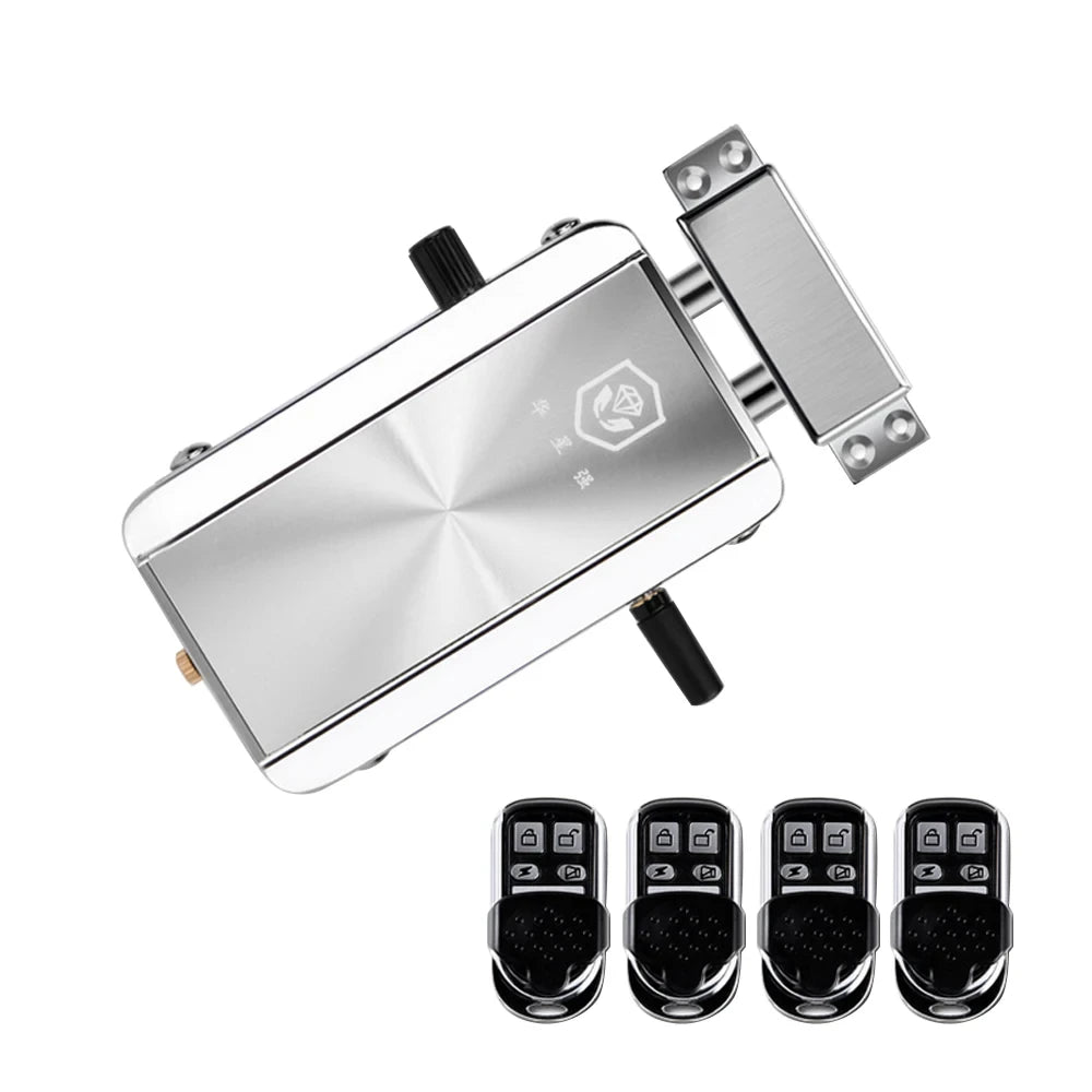 Tuya/TTlock Remote Control Door Lock Bluetooth Wireless Smart Lock Deadbolt Lock Electronic Keyless Invisible Lock