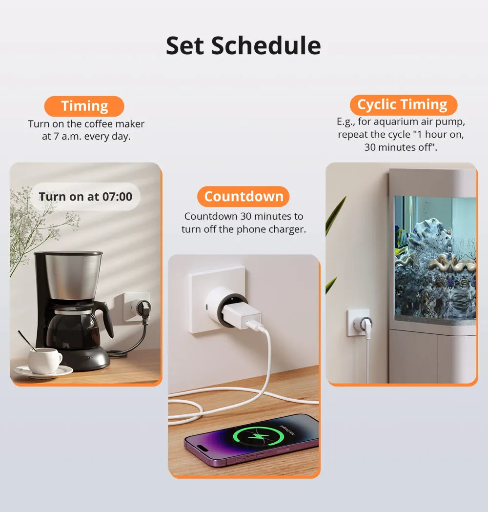S60 TPF EU Wi-Fi Smart Plug with Energy Monitoring